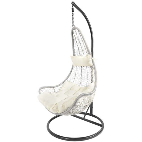 Fauteuil suspendu Alyssa avec structure en métal