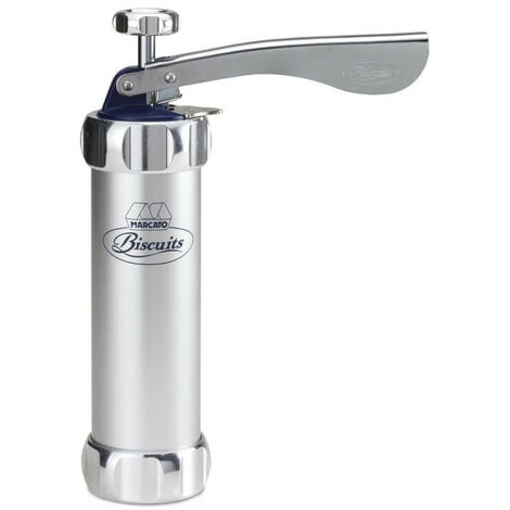Marcato Presse à biscuit gris argenté aluminium (1/5)