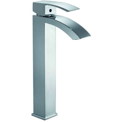 Mitigeur Salle de Bain Riga Lavabo Haut Chromé 31.1 cm x 12.8 cm (1/3)