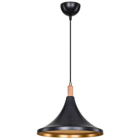 Lampe à suspension Kano en or noir ASZ1564 (1/5)
