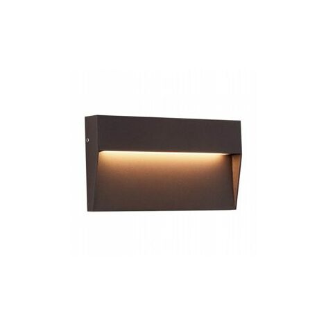 Applique en aluminium moulé sous pression 6W 777 lumens 4000°K IP65 café (1/5)