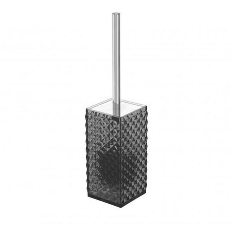 Porte-brosse WC série Milano noir (1/4)