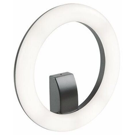 Applique murale led 20W 3000K graphite ligne omega (1/4)