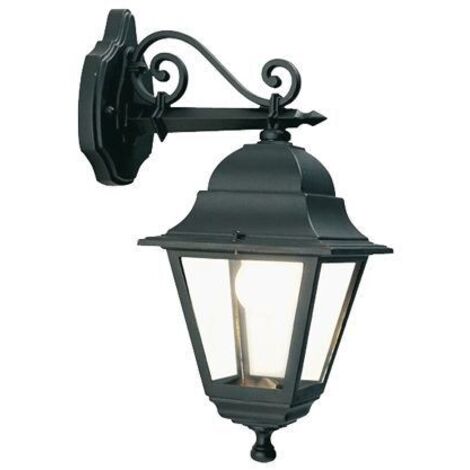 Applique bas moyen E27 ancienne ligne noire (1/5)
