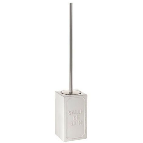 Porte-balais WC en céramique blanche Vivienne Gedy