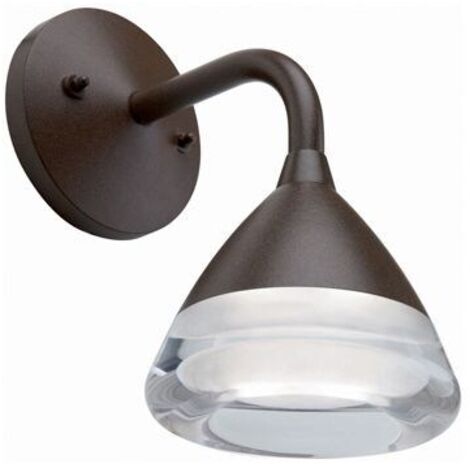 Applique murale led 20W 3000K ligne graal corten (1/4)