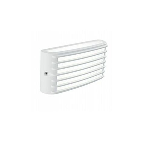 Applique en aluminium moulé avec diffuseur opalin - 10W, 950 lumens, lumière chaude blanche (1/5)