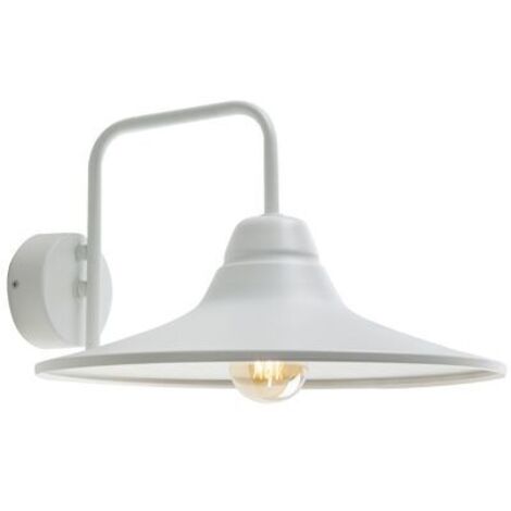Bas applique E27 ligne monet blanc (1/4)