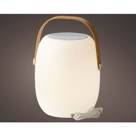 Enceinte LED d'extérieur blanc chaud