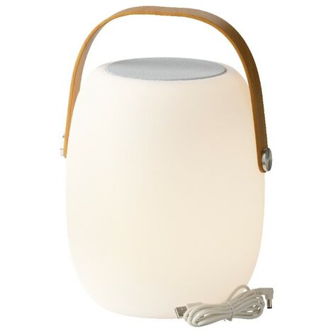 Enceinte LED d'extérieur blanc chaud