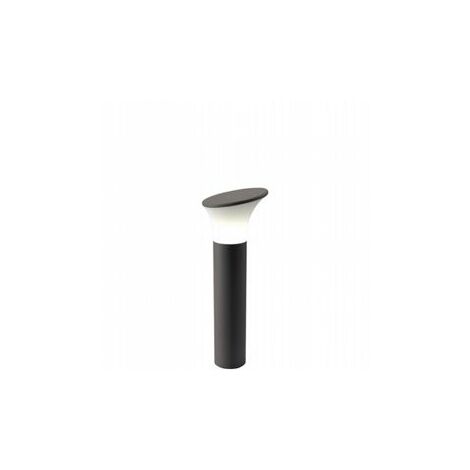 Lampe d'extérieur en aluminium moulé avec diffuseur opalin - Hauteur max 160mm - IP44 graphite (1/5)