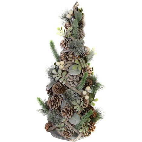 Cabilock - Lot De 5 Branches De Baies Artificielles Type Pommes De Pin Pour Décor Noël - 15 Cm - 9