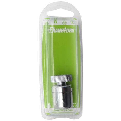 Aérateur en laiton chromé avec joint blister (1/4)