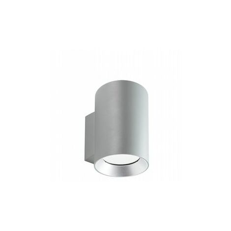 Lampe murale en aluminium moulé avec diffuseurs en verre transparent - 20W - 2620 lumens - Lumière chaude en aluminium (1/5)