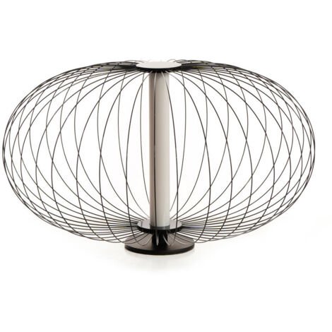 Mizar Lampe de Table LED en Acier Blanc (1/3)