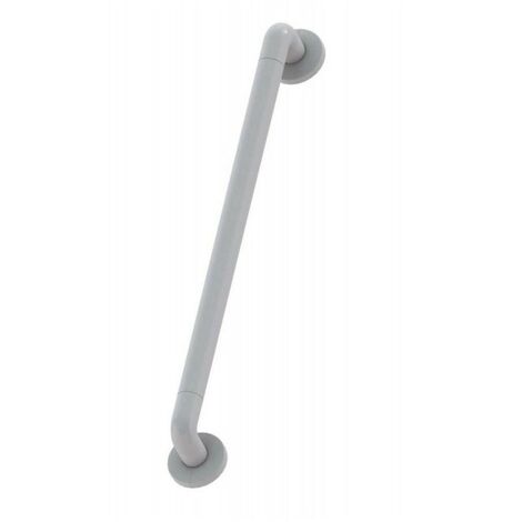 Rampe de sécurité 67 cm pour personnes handicapées, couleur blanche (1/5)