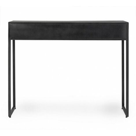 Console Dorset 2 tiroirs style industriel