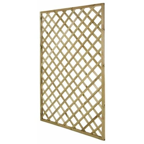 Grille rectangulaire en bois imprégné 120x180