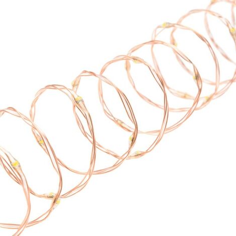 10 LEDs SMD 0805 Blanc Chaud 3000K - Pré-câblées Avec Résistance - Marque SeKi