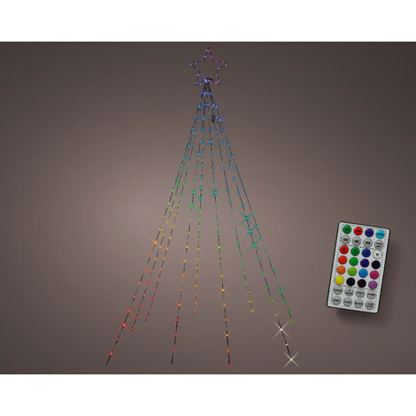 Luz de Estrella Cadente Cambio de Color para Exteriores H 270 Ø 28 cm (1/5)