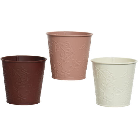 Jardinière en zinc pour l'intérieur et l'extérieur (1/3)