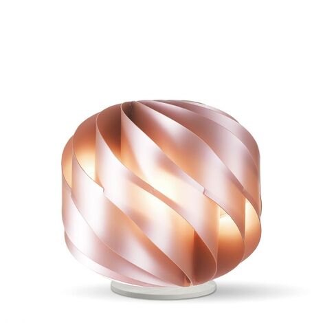 LAP Lampe de Table en Métal Rose en Plastique Cm. 40 x 39h (1/2)