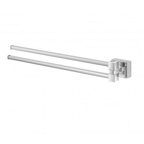 Porte-serviettes Pivotant Bourgh – Chrome – Série Busci – Réf 20832 – Neuf