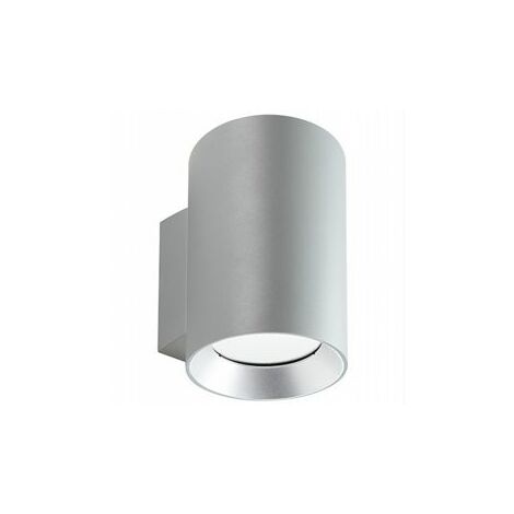Lampe murale en aluminium moulé sous pression avec diffuseurs en verre transparent - 20W, 2120 lumens aluminium (1/5)