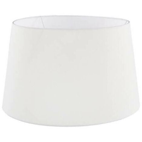Abat-jour tripode MDL2736 tissu blanc