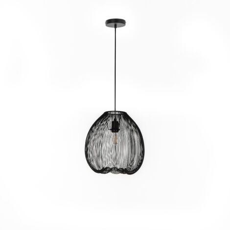 Jaula Suspension En Métal Noir (1/3)