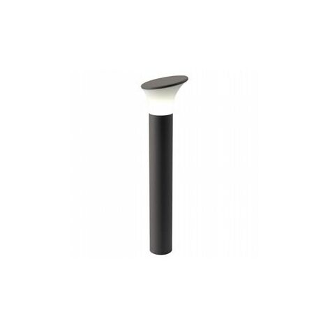 Lampe d'extérieur en aluminium moulé avec diffuseur opalin - Hauteur max 160mm - IP44 - Puissance maximale 25W graphite (1/4)