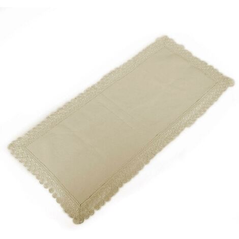 Nappe de table DOUCEUR D'INTERIEUR Nappe rectangulaire newton - creme