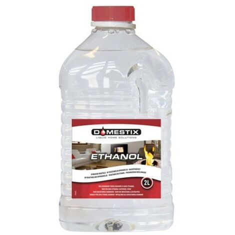 Iperbriko – Bioéthanol d'origine végétale 2 litres – Éthanol 96% pour chauffage – Combustible écologique pour appareils à bioéthanol
