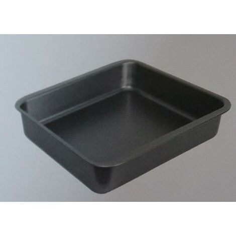 Moule carré en aluminium antiadhésif de qualité moyenne, produit italien - 35 cm de haut