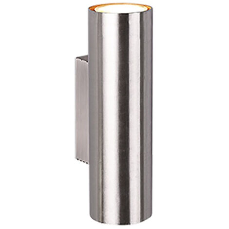 Marley Trio Lighting Applique murale cylindrique à double émission en nickel (1/4)