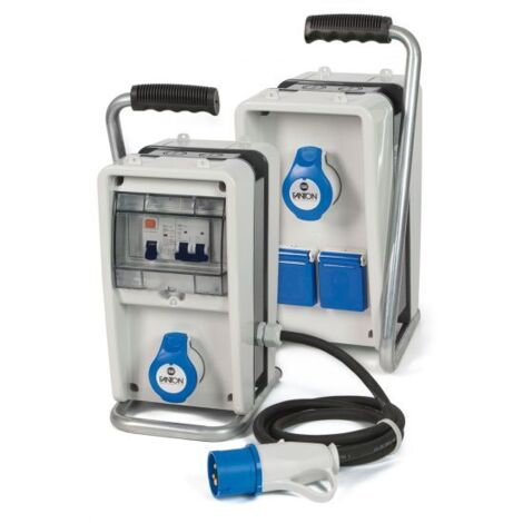 Panneau de construction FANTON EOLO IP44 - 4 prises, 2 protections, avec câble et support, 3kW (1/3)
