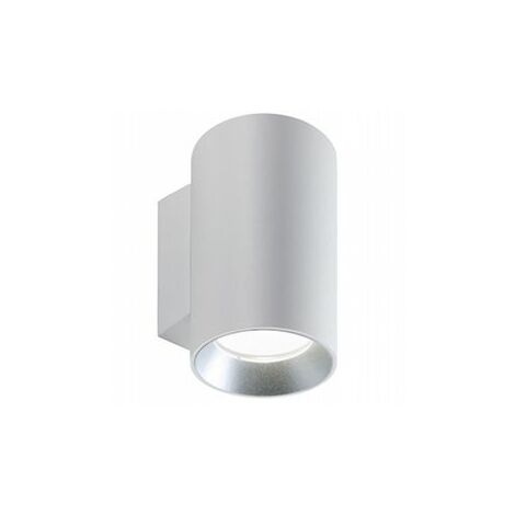Lampe murale en aluminium moulé sous pression, diffuseur en verre transparent, 40W, 4242 lumens, lumière chaude blanche (1/5)