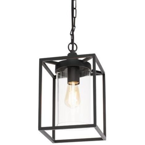 Pendentif ligne domus noir E27 (1/4)