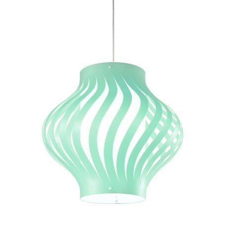 Pendentif en plastique vert pastel Cm. 40 x 39h (1/2)
