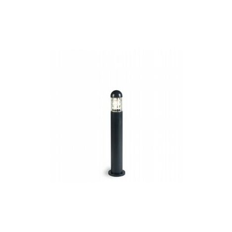 Lampe d'extérieur en aluminium moulé sous pression avec diffuseur en verre transparent et ailettes anti-éblouissement graphite (1/5)