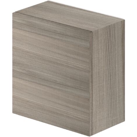 Élément mural 4 compartiments avec porte couleur orme H60x60x30cm (1/2)