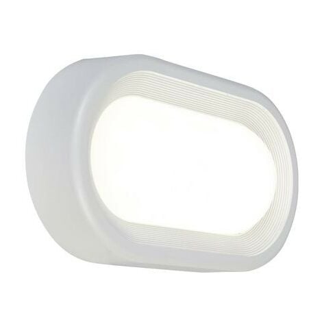 Plafonnier ovale 18W Led 4000K ligne blanche orion
