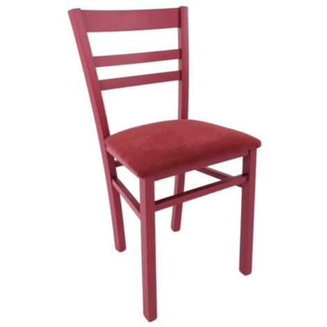 Chaise Cromica rouge (1/3)