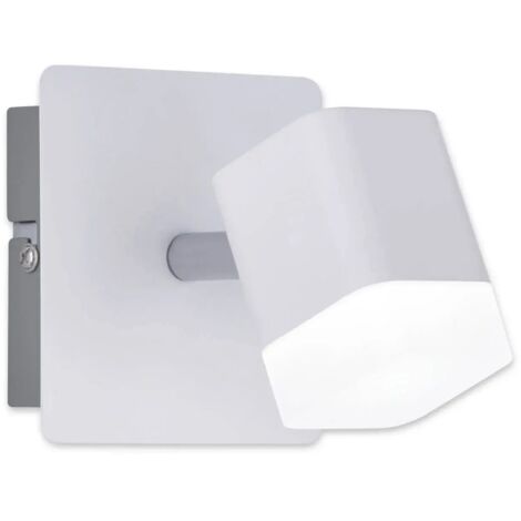 Spot Plafonnier Led Roubaix Orientable Blanc Trio Lighting (1/4)
