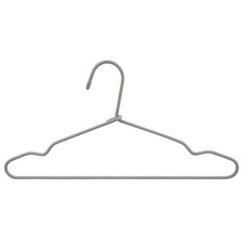 Relaxdays Set Da 24 Grucce Appendiabiti, Rivestiento Antiscivolo, Salvaspazio, Pantaloni - Foto 5