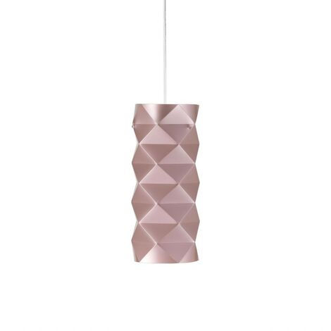 Suspension en Métal Rose en Métal Chromé Cm. 13x32h (1/2)