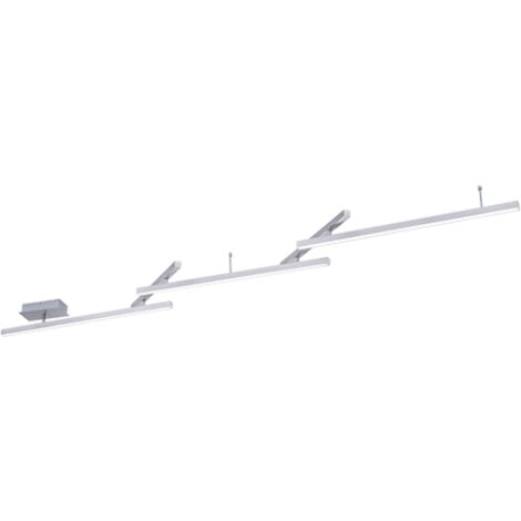 Plafonnier Rods Emission Led RVB Directe et Indirecte Melby Smart Control Trio Lighting (1/4)