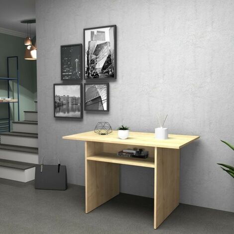 Table console pliante Chêne IKEBANA 120x40x h76 cm (1/5)