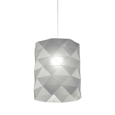 Suspension Argentée en Métal Chromé Cm. 27x32h (1/2)