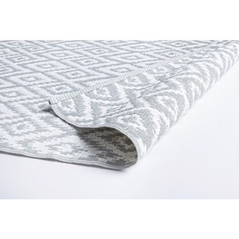 2XTapis Tirrenia Noir-Blanc 120X180
